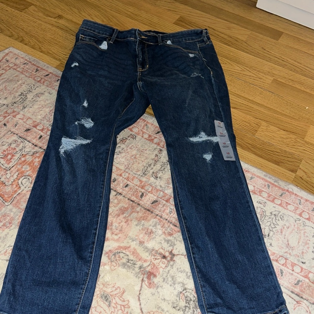 NWOT old navy power slim straight womens jeans